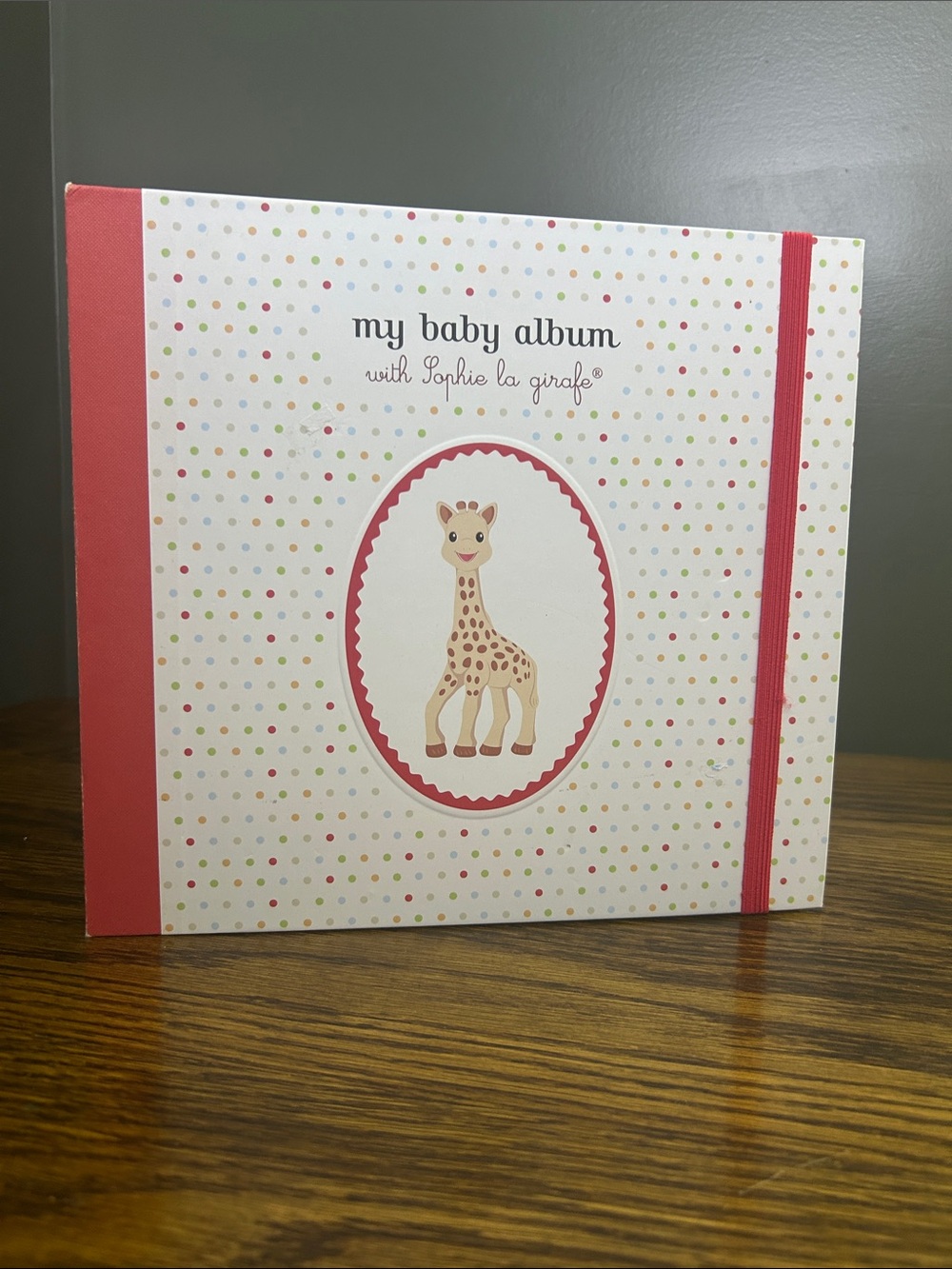 My Baby Album with - Pink Polka Dot Baby Photo Album